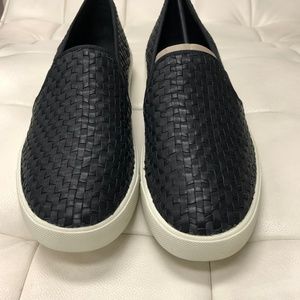 NEW-- Vince Black Preston Slip On Flats